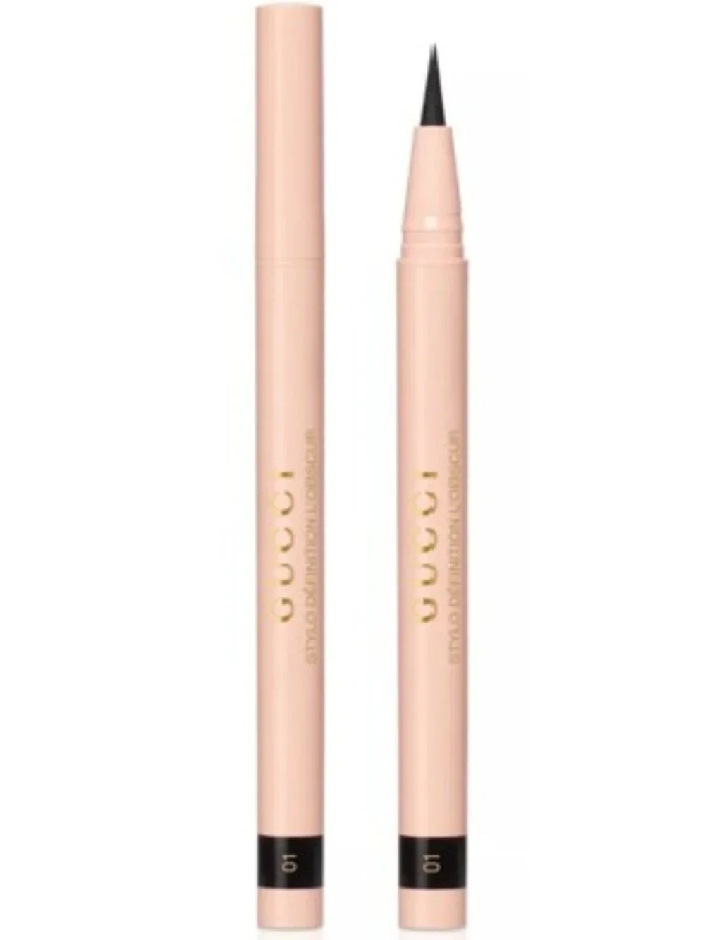GUCCI Stylo Définition l'Obscur Felt Tip Eyeliner* ~ 01 Eve Black 0.5gm NIB/Seal